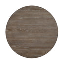  Coast2Coast Landings 66122 Coastal Round Counter Height Dining Table with Plank Style Top and Trestle Base IMAGE 8