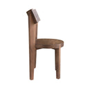  Coast2Coast Gabriel 69229 Set of 2 Solid Wood Vinegar Finish Dining Side Chairs with Round Seat and Tapered Legs IMAGE 7