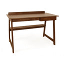  Coast2Coast Pace 69234 Classic One Drawer Writing Desk for Home Office - Warm Natural Finish IMAGE 1
