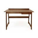  Coast2Coast Pace 69234 Classic One Drawer Writing Desk for Home Office - Warm Natural Finish IMAGE 2