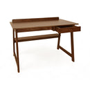  Coast2Coast Pace 69234 Classic One Drawer Writing Desk for Home Office - Warm Natural Finish IMAGE 3