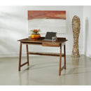  Coast2Coast Pace 69234 Classic One Drawer Writing Desk for Home Office - Warm Natural Finish IMAGE 4
