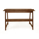  Coast2Coast Pace 69234 Classic One Drawer Writing Desk for Home Office - Warm Natural Finish IMAGE 6