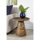  Coast2Coast Jamiel 69237 Solid Wood Accent End Table with Tray Style Top and Tapered Pedestal Base IMAGE 3