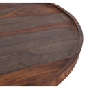  Coast2Coast Jamiel 69237 Solid Wood Accent End Table with Tray Style Top and Tapered Pedestal Base IMAGE 5