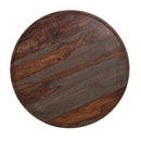  Coast2Coast Pruitt 69239 Solid Wood Accent End Table with Tray Style Top and Cork Shaped Base IMAGE 6