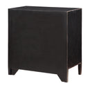  Coast2Coast Maxfield 71147 Contemporary Three Rounded Edged Door Storage Chest - Burnished Black IMAGE 4