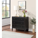  Coast2Coast Maxfield 71147 Contemporary Three Rounded Edged Door Storage Chest - Burnished Black IMAGE 5