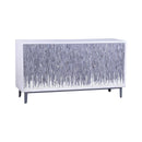  Coast2Coast Pascal 73304 3 Door Storage Credenza/Sideboard with Multicolored Geometric Pattern IMAGE 1
