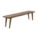  Coast2Coast Mila 77205 Solid Wood Live Edge Dining Bench IMAGE 1
