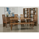 Coast2Coast Mila 77205 Solid Wood Live Edge Dining Bench IMAGE 3