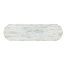  Coast2Coast Cameron 77220 Modern Solid Mango Wood, Iron, & Marble Two Door Oval Credenza IMAGE 3