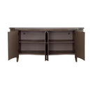  Coast2Coast Margo 90312 Rustic Brown Four Door Credenza IMAGE 4