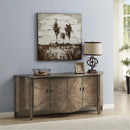  Coast2Coast Margo 90312 Rustic Brown Four Door Credenza IMAGE 8