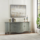  Coast2Coast Mikayla 90313 Weathered Blue-Green Four Door Credenza IMAGE 7
