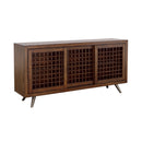  Coast2Coast Brixton 90315 Mid-Century Modern Credenza with Sliding Doors IMAGE 1
