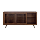  Coast2Coast Brixton 90315 Mid-Century Modern Credenza with Sliding Doors IMAGE 5