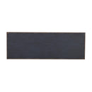  Coast2Coast Boone 90327 Textured Dark Blue Two Door Cabinet with Smoked Glass Inlay IMAGE 6
