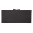  Coast2Coast Medici 90330 Contemporary Black Two Door Cabinet IMAGE 6