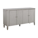  Coast2Coast Kayce 90341 Champagne Four Door Credenza IMAGE 1