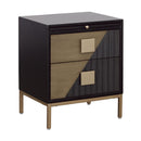  Coast2Coast Holland 90349 Transitional Two Drawer Chairside w/ Pullout Shelf IMAGE 1