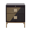  Coast2Coast Holland 90349 Transitional Two Drawer Chairside w/ Pullout Shelf IMAGE 2