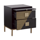  Coast2Coast Holland 90349 Transitional Two Drawer Chairside w/ Pullout Shelf IMAGE 3