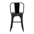  Coast2Coast Abby 92500 Industrial Style Black Counter Height Dining Chair - Set of 2 IMAGE 6