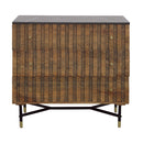  Coast2Coast Blaire 92530 Solid Wood & Marble Three Drawer Chest IMAGE 2