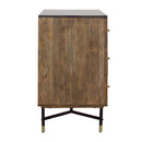  Coast2Coast Blaire 92530 Solid Wood & Marble Three Drawer Chest IMAGE 4
