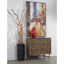 Coast2Coast Blaire 92530 Solid Wood & Marble Three Drawer Chest IMAGE 6