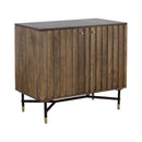  Coast2Coast Blaire 92531 Solid Wood & Marble Two Door Cabinet IMAGE 1