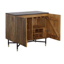  Coast2Coast Blaire 92531 Solid Wood & Marble Two Door Cabinet IMAGE 3