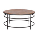  Coast2Coast Nalani 92538 Industrial Solid Wood & Iron Cocktail Table IMAGE 3