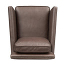  Coast2Coast Everett 95400 Umber Brown Swivel Arm Chair IMAGE 5