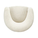  Coast2Coast Lyra 95403 Ivory & Black Accent Chair IMAGE 5