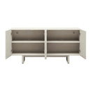  Coast2Coast Windham 95404 Cream Four Door Credenza IMAGE 4