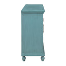  Coast2Coast Tahoe 95422 Blue Traditional Four Door Credenza IMAGE 3