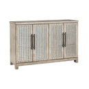  Coast2Coast Hollow 95423 Smokey Beige Transitional Four Door Credenza IMAGE 1