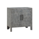  Coast2Coast La Jara 95435 Grey Transitional Two Door Cabinet IMAGE 1