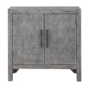  Coast2Coast La Jara 95435 Grey Transitional Two Door Cabinet IMAGE 2