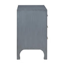  Coast2Coast Chelsea 95438 Burnished Grey Transitional Three Drawer Accent Chest IMAGE 3