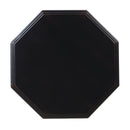  Coast2Coast Coalmont 95444 Distressed Black Traditional Octagonal Accent Table IMAGE 3