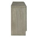  Coast2Coast Merino 95445 Grey Transitional Four Door Credenza IMAGE 3