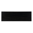  Coast2Coast Meeko 95453 Black Rub-Through Transitional Three Door Credenza IMAGE 5