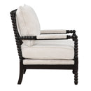  Coast2Coast Graphica 95461 Black and Cream Transitional Accent Chair IMAGE 3
