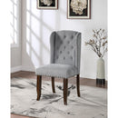  Coast2Coast Edmund 95465 Brown and Grey Traditional Accent Dining Chair - Set of Two IMAGE 8