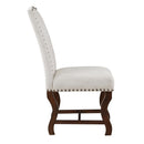  Coast2Coast Hamilton 95466 Brown and Oatmeal Traditional Accent Dining Chair - Set of Two IMAGE 5