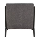  Coast2Coast Kendall 95472 Black and Charcoal Transitional Accent Chair IMAGE 4