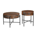  Coast2Coast Halifax 97512 Industrial Storage Cocktail Table IMAGE 5